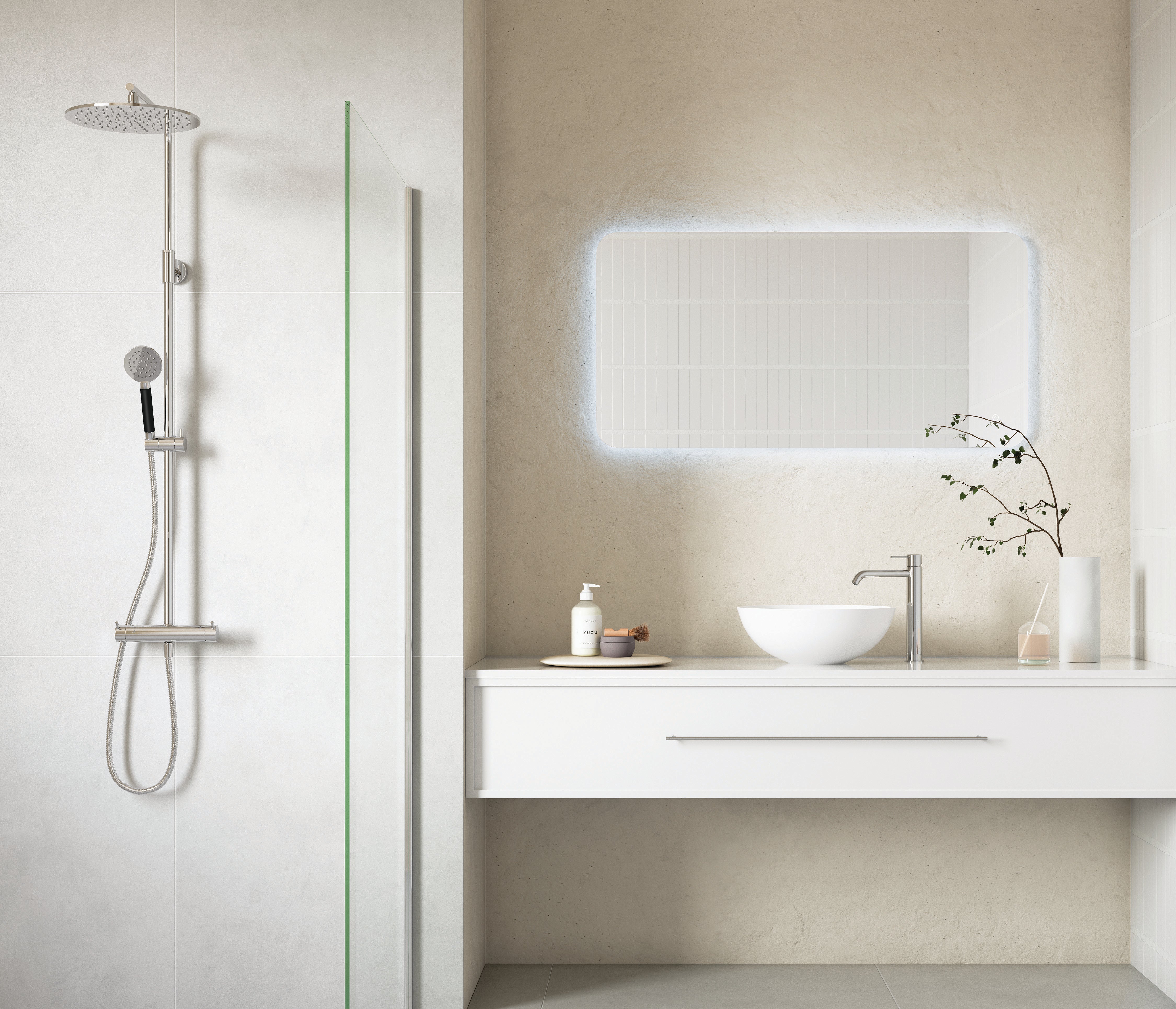 INXX II shower system kit - Mixers for kitchens and bathrooms